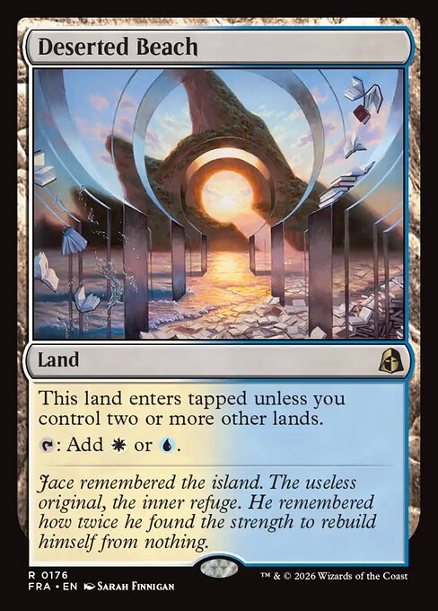 Deserted Beach (FRA) 176 - Foil - Near Mint