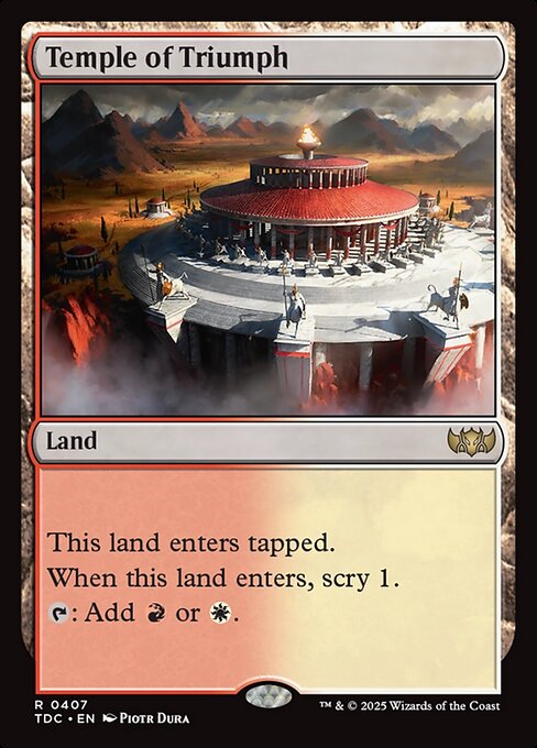 Temple of Triumph (TDC) 407 - Near Mint