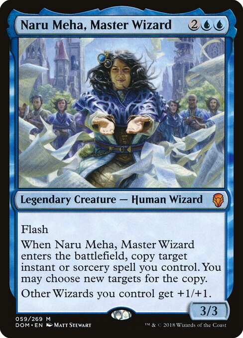 Naru Meha, Master Wizard (DOM) 59 - Near Mint