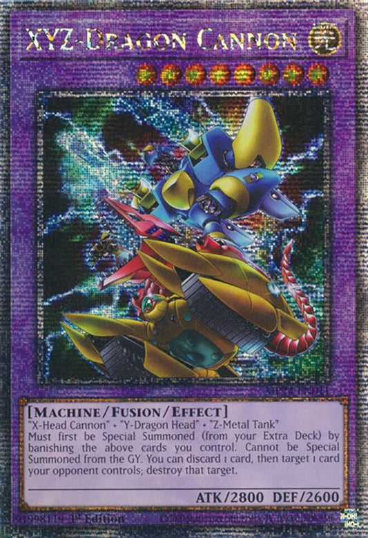 XYZ-Dragon Cannon [Quarter Century Secret Rare] MP24-EN011 Near Mint
