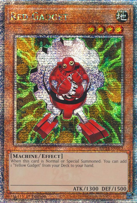 Red Gadget [Quarter Century Secret Rare] MP24-EN012 Near Mint