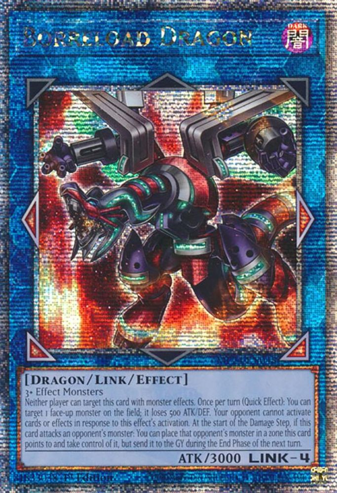 Borreload Dragon [Quarter Century Secret Rare] MP24-EN048 Near Mint