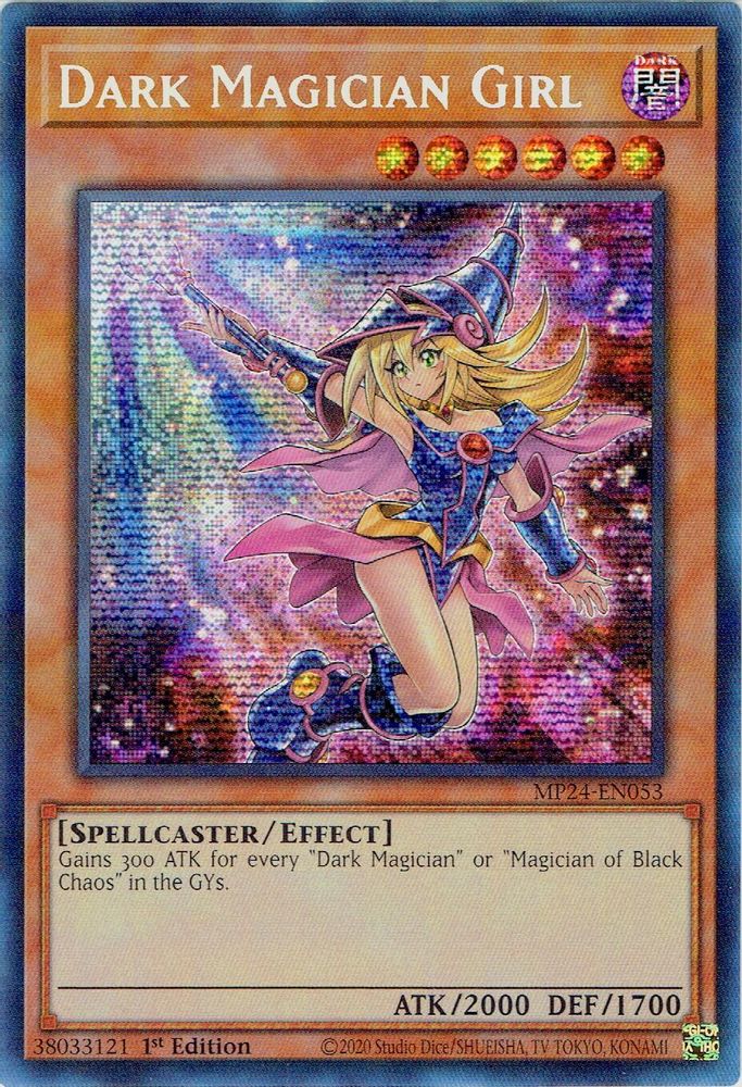 Dark Magician Girl [Prismatic Secret Rare] MP24-EN053 Near Mint