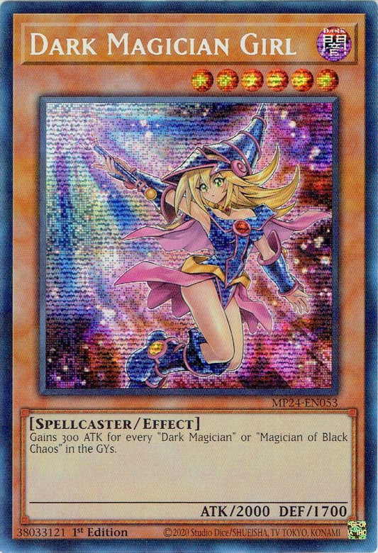 Dark Magician Girl [Prismatic Secret Rare] MP24-EN053 Near Mint