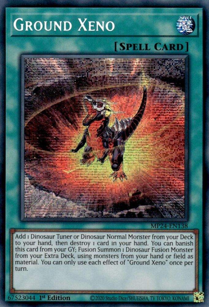 Ground Xeno [Prismatic Secret Rare] MP24-EN138 Near Mint
