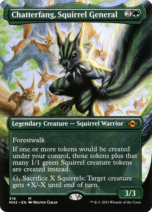 Chatterfang, Squirrel General (MH2) 316 - Near Mint