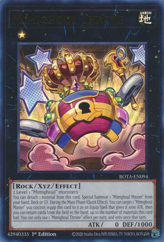 Mimighoul Throne [Ultra Rare] ROTA-EN094 Near Mint