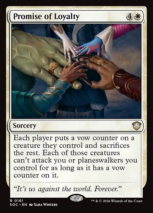Promise of Loyalty (SOC) 161 - Near Mint