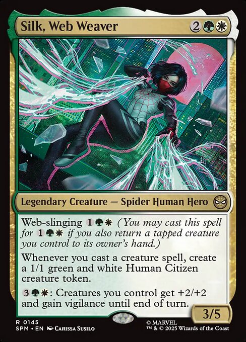 Silk, Web Weaver (SPM) 145 - Near Mint