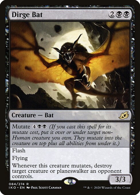 Dirge Bat (IKO) 84 - Near Mint