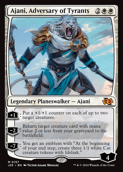 Ajani, Adversary of Tyrants (J25) 157 - Near Mint
