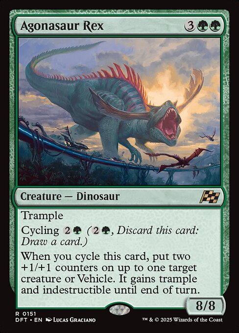 Agonasaur Rex (DFT) 151 - Near Mint