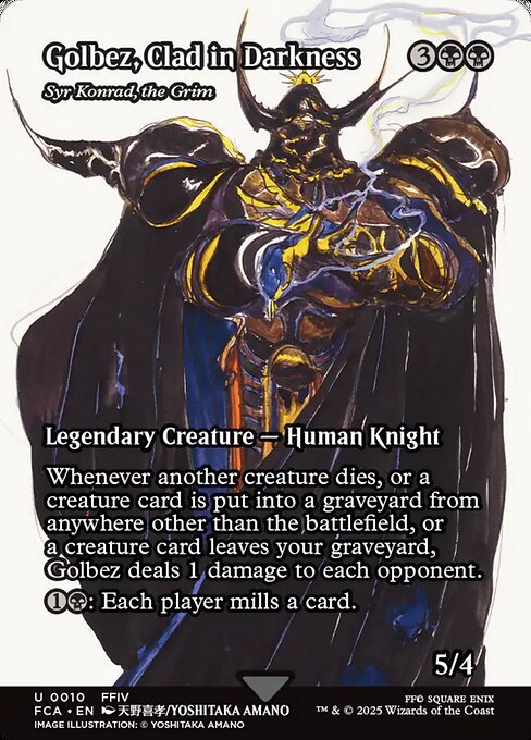 Syr Konrad, the Grim (FCA) 10 - Near Mint