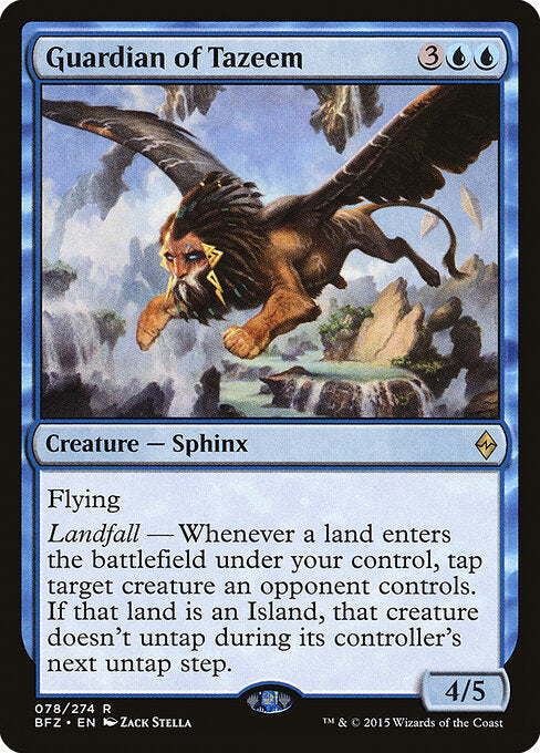 Guardian of Tazeem (BFZ) 78 - Near Mint