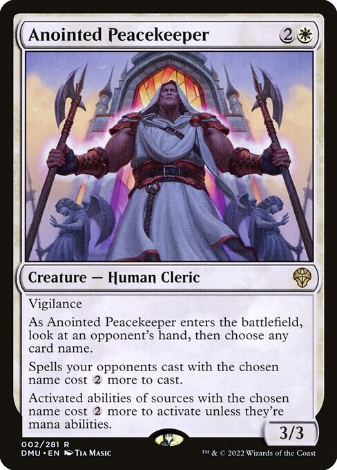 Anointed Peacekeeper (DMU) 2 - Near Mint