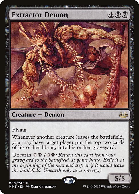 Extractor Demon Foil (MM3) #69
