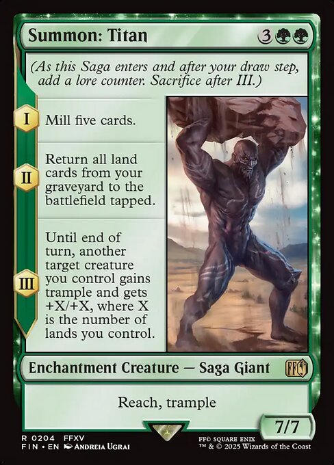 Summon: Titan (FIN) 204 - Near Mint