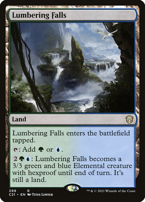 Lumbering Falls (C21) 299 - Near Mint