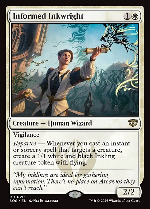 Informed Inkwright (SOS) 20 - Near Mint