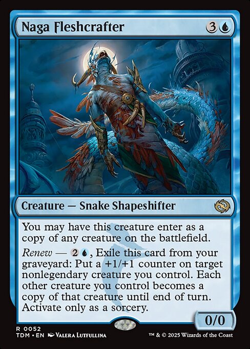 Naga Fleshcrafter Foil (TDM) #52