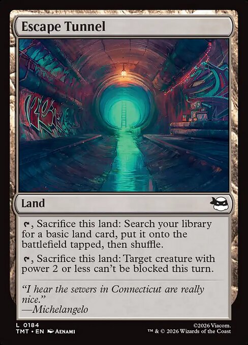 Escape Tunnel (TMT) 184 - Near Mint