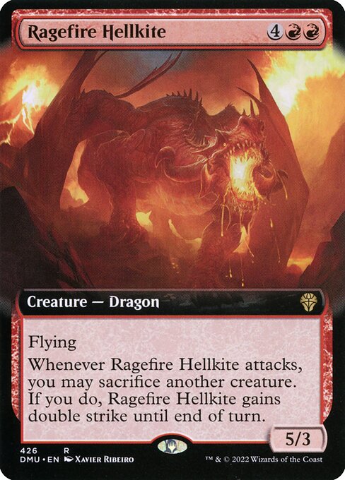 Ragefire Hellkite (DMU) 426 - Near Mint