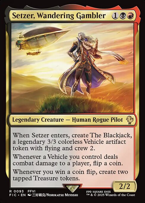 Setzer, Wandering Gambler (FIC) 93 - Near Mint