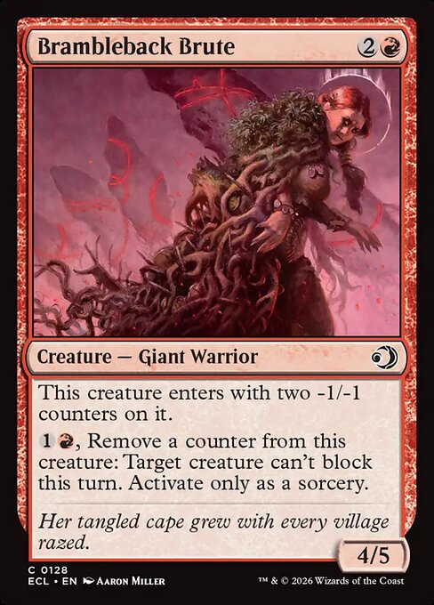 Brambleback Brute Foil (ECL) #128