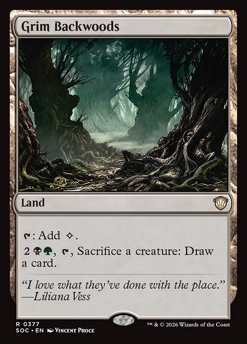 Grim Backwoods (SOC) 377 - Near Mint