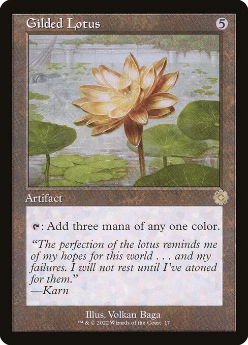 Gilded Lotus (BRR) 17 - Near Mint