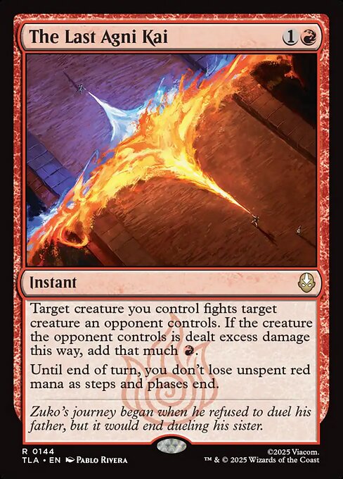 The Last Agni Kai (TLA) 144 - Near Mint