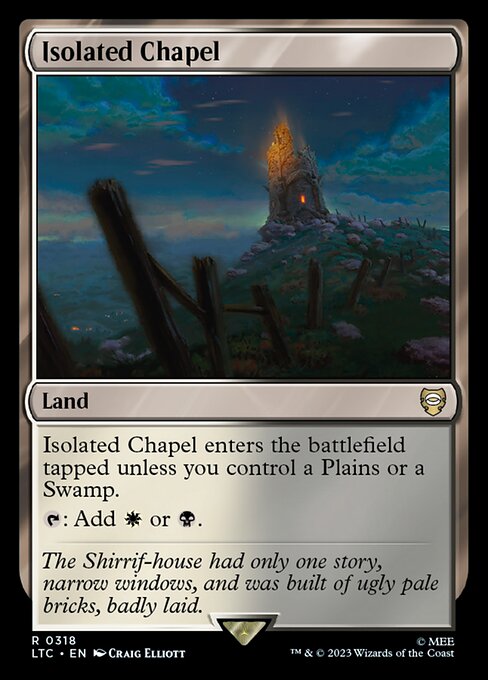 Isolated Chapel (LTC) 318 - Near Mint