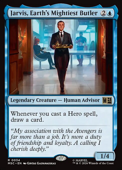 Jarvis, Earth's Mightiest Butler (MSC) 34 - Near Mint