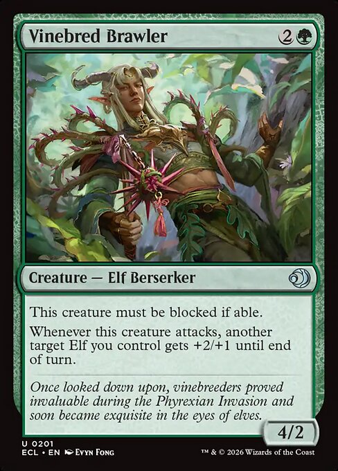 Vinebred Brawler Foil (ECL) #201
