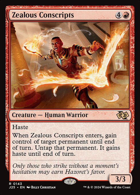 Zealous Conscripts (J25) 143 - Near Mint
