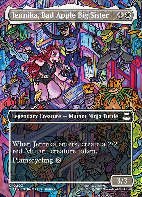 Jennika, Bad Apple Big Sister (TMT) 203 - Near Mint