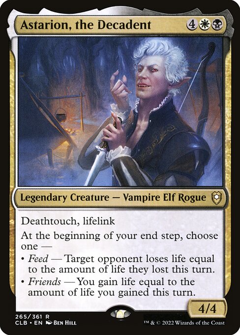 Astarion, the Decadent (CLB) 265 - Near Mint