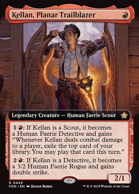 Kellan, Planar Trailblazer (FDN) 466 - Near Mint