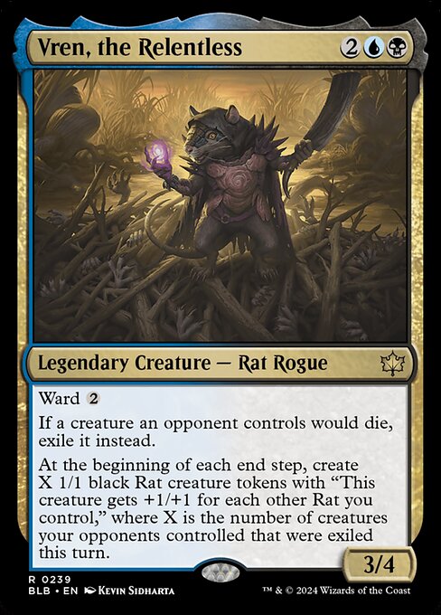 Vren, the Relentless (BLB) 239 - Near Mint