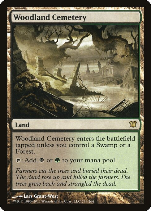 Woodland Cemetery (ISD) 249 - Near Mint