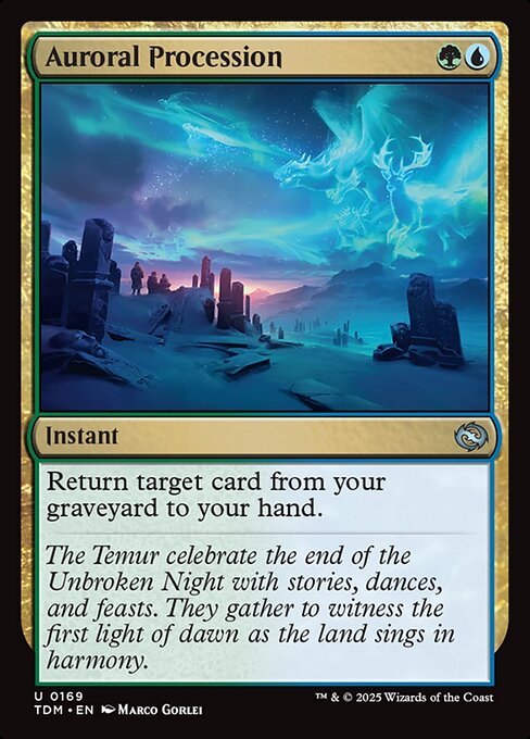 Auroral Procession (TDM) 169 - Near Mint