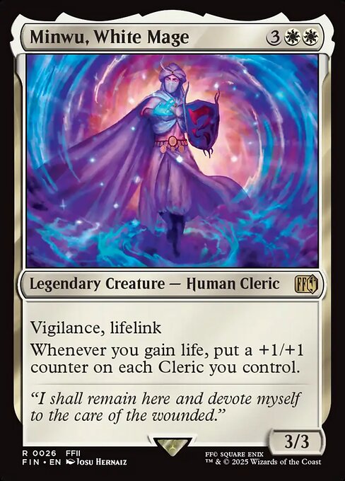 Minwu, White Mage (FIN) 26 - Near Mint