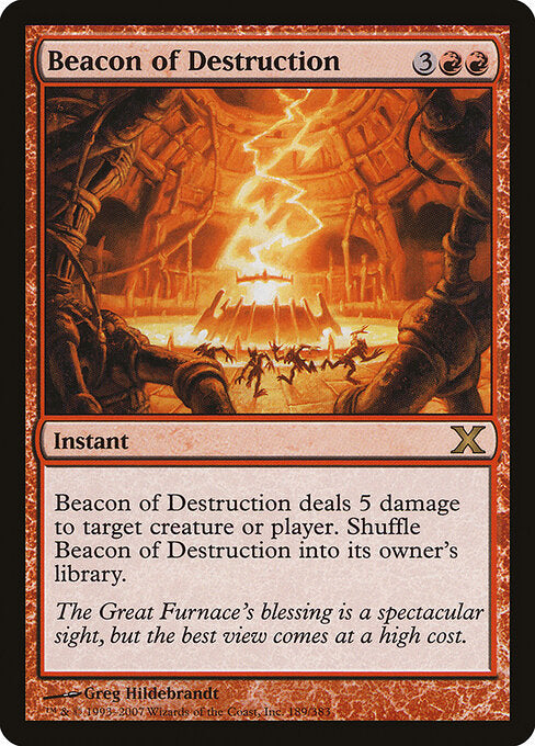 Beacon of Destruction (10E) 189 - Near Mint