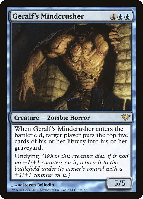 Geralf's Mindcrusher (DKA) 37 - Near Mint