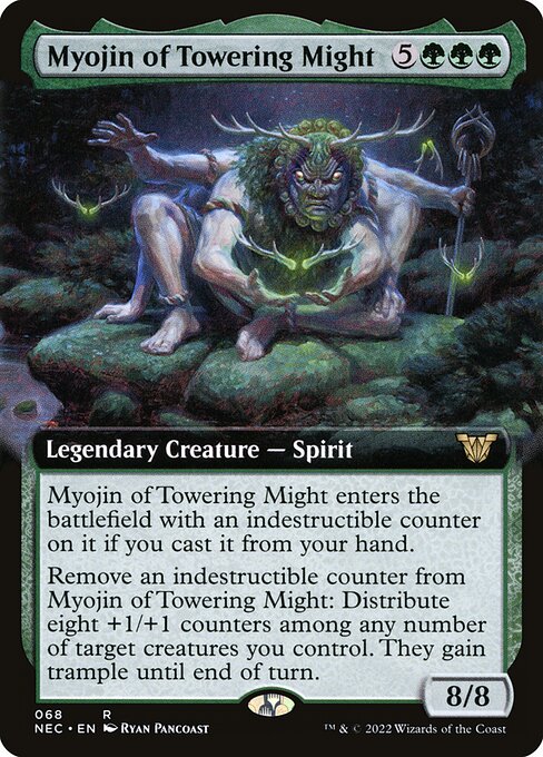 Myojin of Towering Might (NEC) 68 - Near Mint