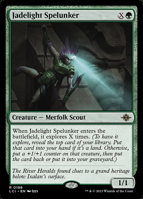 Jadelight Spelunker Foil (LCI) #196