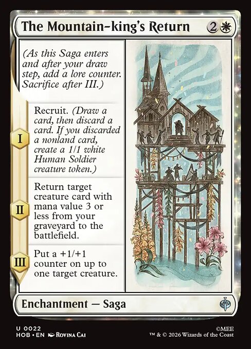The Mountain-king's Return Foil (HOB) #22