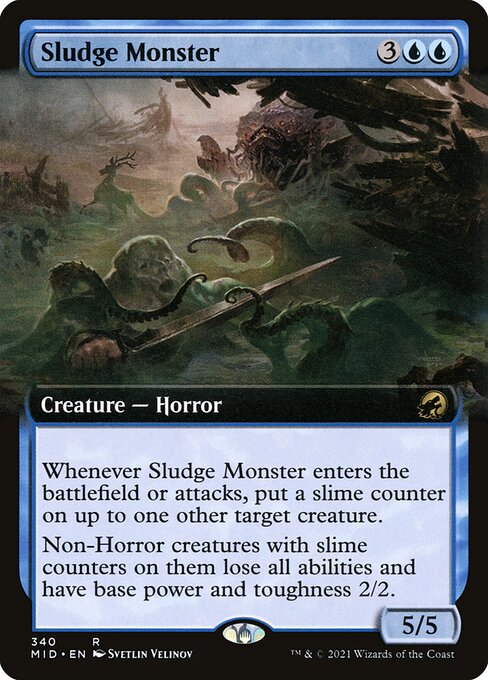Sludge Monster Foil (MID) #340