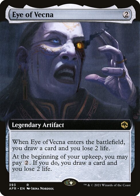 Eye of Vecna Foil (AFR) #393
