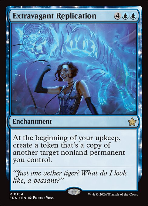 Extravagant Replication Foil (FDN) #154
